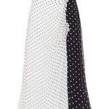 House of Holland Polka Gathered Midi Skirt