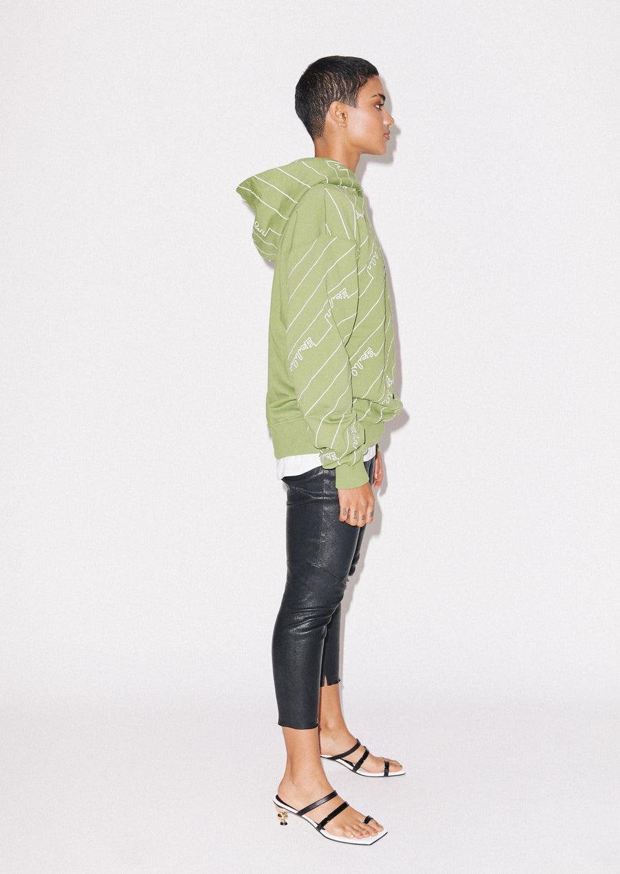House Monogram Longline Hoodie