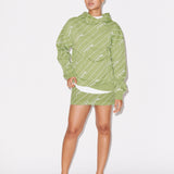House of Holland House Monogram Longline Hoodie