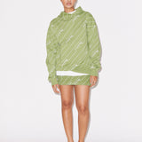 House of Holland House Monogram Longline Hoodie