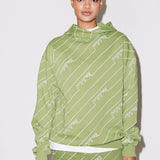 House of Holland House Monogram Longline Hoodie