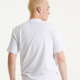 House of Holland White Laser-Cut Transfer Printed T-Shirt