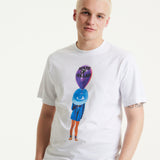 House of Holland White Balloon Digital Printed T-Shirt