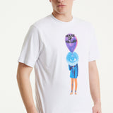 House of Holland White Balloon Digital Printed T-Shirt