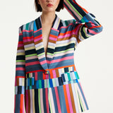 House Of Holland Colour Bar Blazer