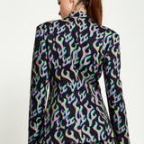 House Of Holland Black Flame Blazer