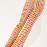 House Of Holland Multicolour Striped Jersey Trousers