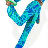 House of Holland Jersey Trousers with a Tropical Print