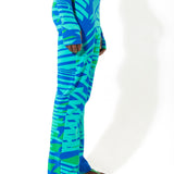 House of Holland Jersey Trousers with a Tropical Print