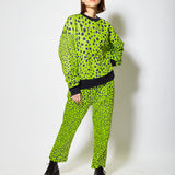 House of Holland Vivid Cheetah Print Joggers