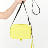 House of Holland Cross Body Bag With Rope Detail In Yellow