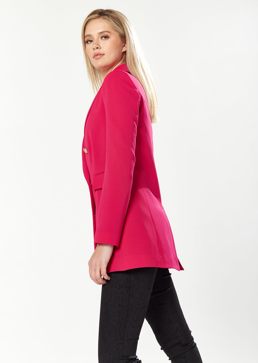 HOUSE OF HOLLAND MAJOR BLAZER IN PINK