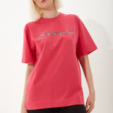 House of Holland Hot Pink Transfer Printed T-Shirt