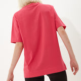 House of Holland Hot Pink Transfer Printed T-Shirt