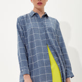 House of Holland Classic Blue Checked Shirt