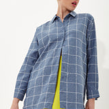 House of Holland Classic Blue Checked Shirt