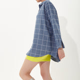 House of Holland Classic Blue Checked Shirt