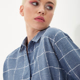 House of Holland Classic Blue Checked Shirt