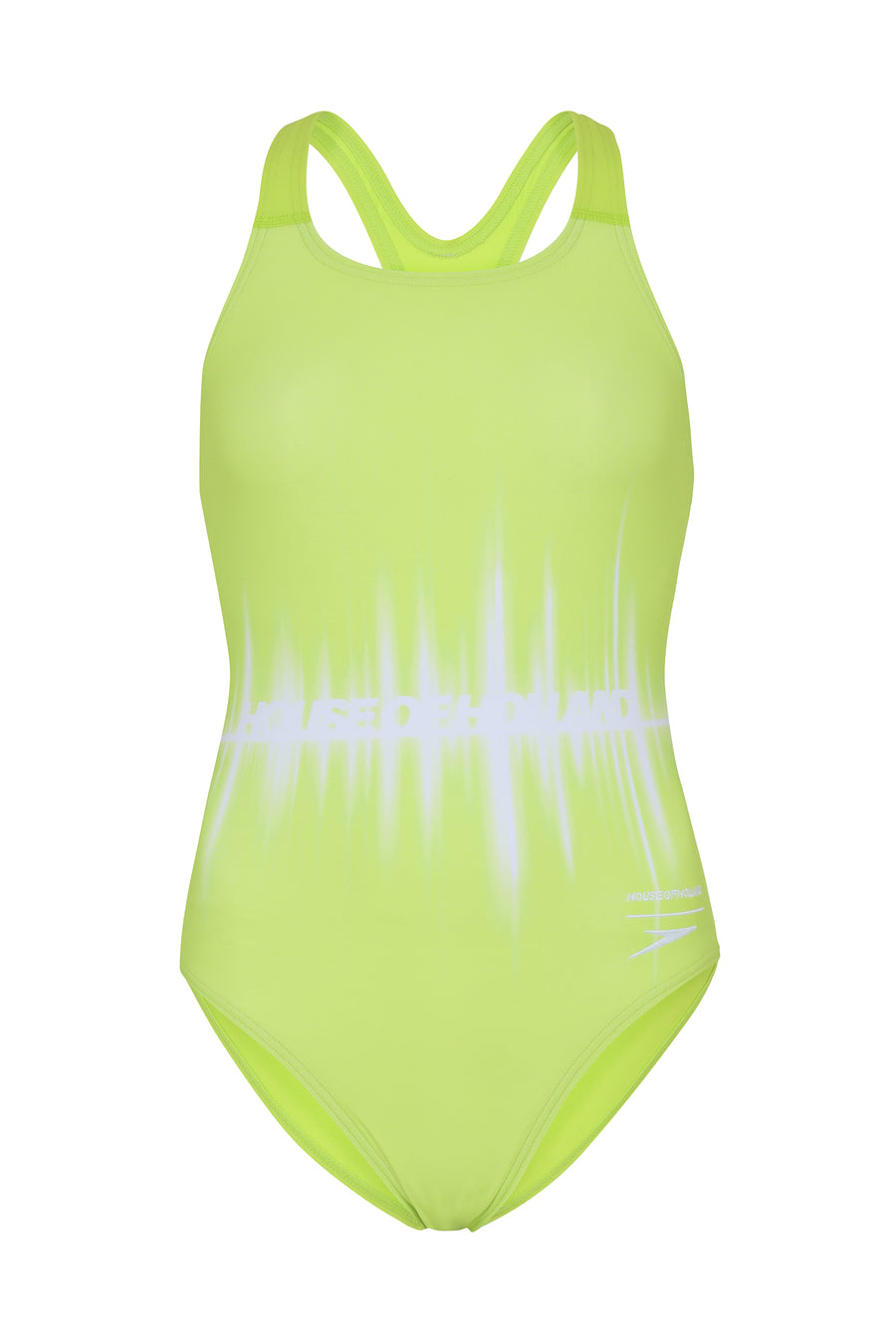 House of Holland HOH X Speedo Soundwave Swimsuit (Lime)