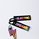 House of Holland Black Rainbow 'Electric Dreams' Hoop Set