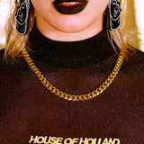 House of Holland Black Dreaming Boi Earrings