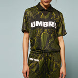 House of Holland Umbro Snake Print Swim Shorts (Green)