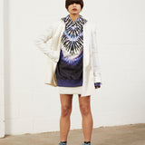 House of Holland White Suit Mini Skirt
