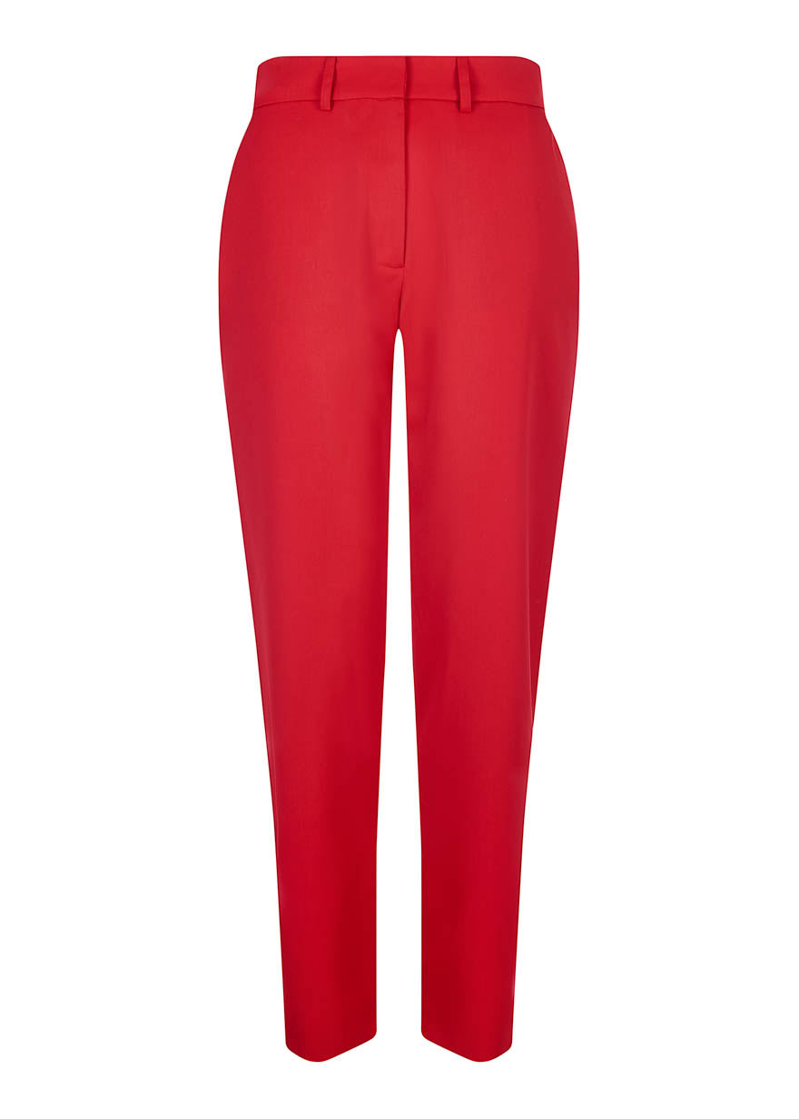 Red Tailored Trouser