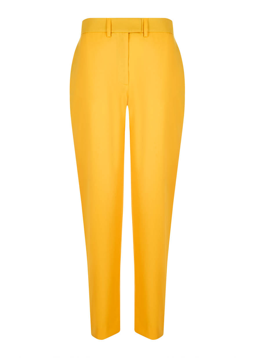 Yellow Tailored Trouser