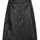 House of Holland Black Lace Pencil Skirt