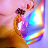 Iridescent Dreaming Boi Earrings