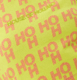 House Of Holland Printed Jersey Crop Top With Open Back In Contrast Colours