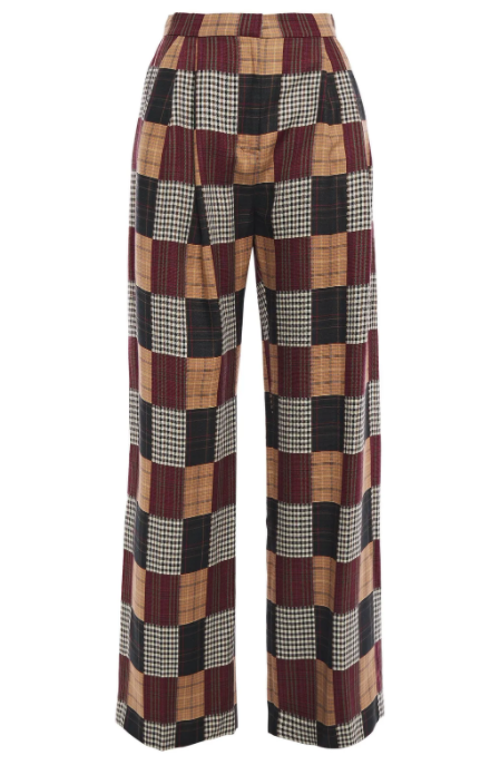 Patchwork Wide Trousers