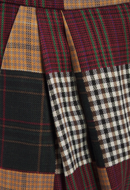 Patchwork Wide Trousers