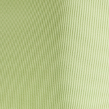 House of Holland Ribbed Knit Green Mini Dress with Tie Front Detail