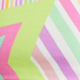 House Of Holland Star Print Jersey Crop Top With Open Back