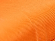 House Of Holland Saddle Bag In Orange And Blue With Quilted Logo