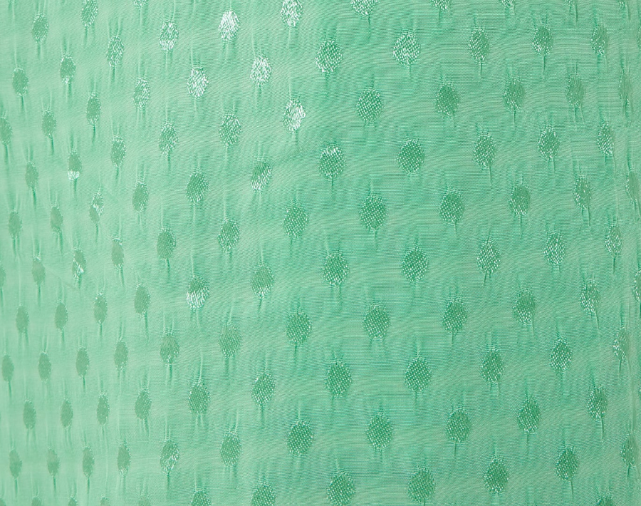 House of Holland Mint Green Jacquard Trousers