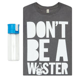 House of Holland Unisex "Waster" T-Shirt & Brita fill&go Water Bottle